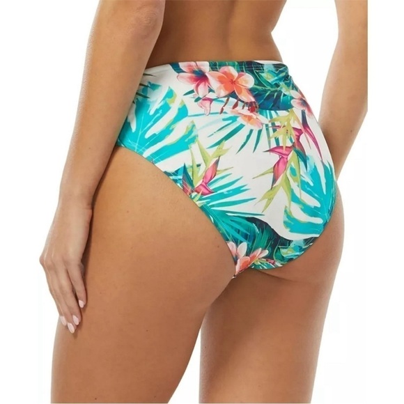 VINCE CAMUTO Women's Drawstring High-Leg Bikini Bottoms M swimsuit swimwear - Picture 2 of 13